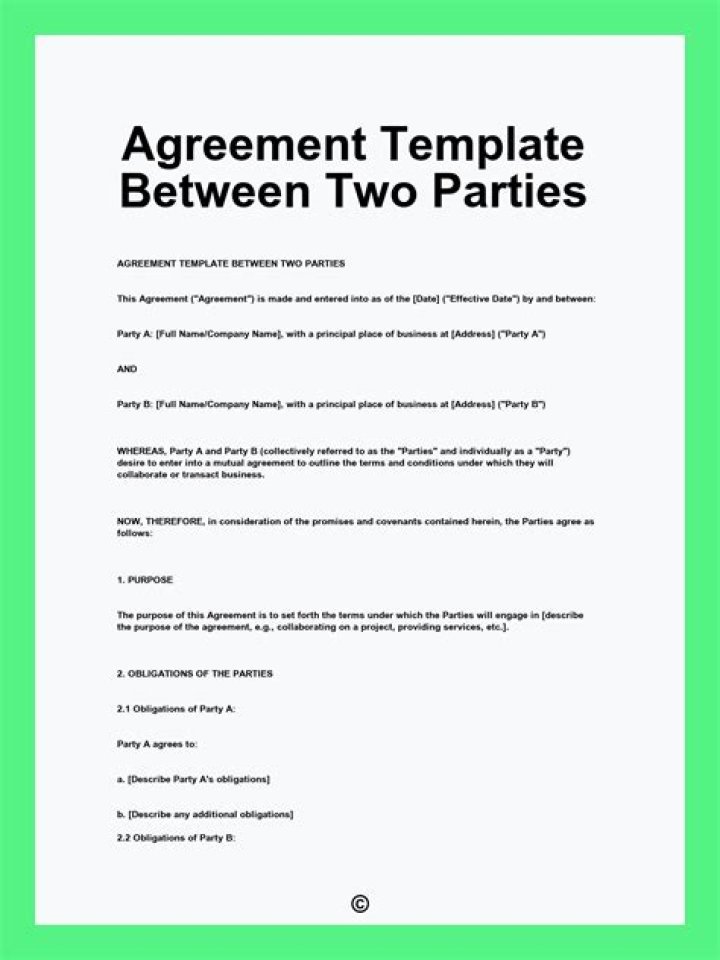 What is a one party contract