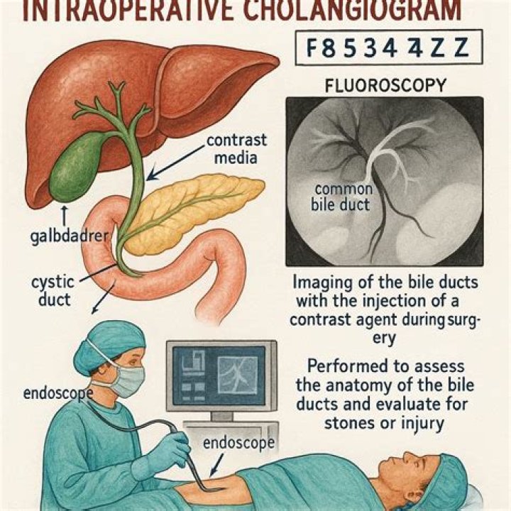 What is a peri operative Cholangiogram