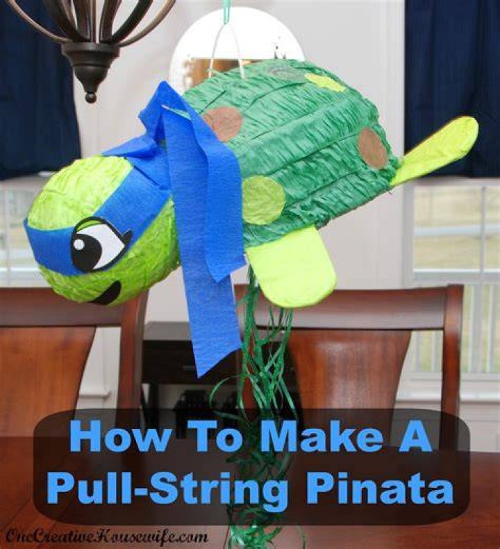 What is a pull string piñata