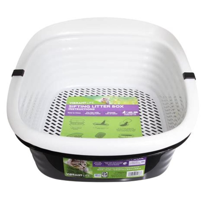 What is a sifting litter box