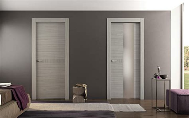 What is a slab interior door