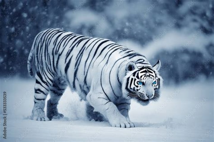 What is a white tiger called