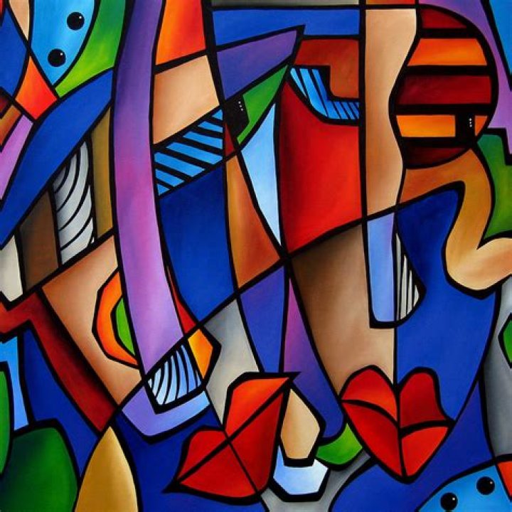 What is abstract pop art