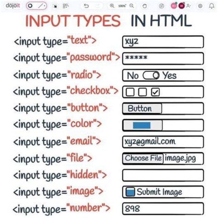 What is an input tag in HTML