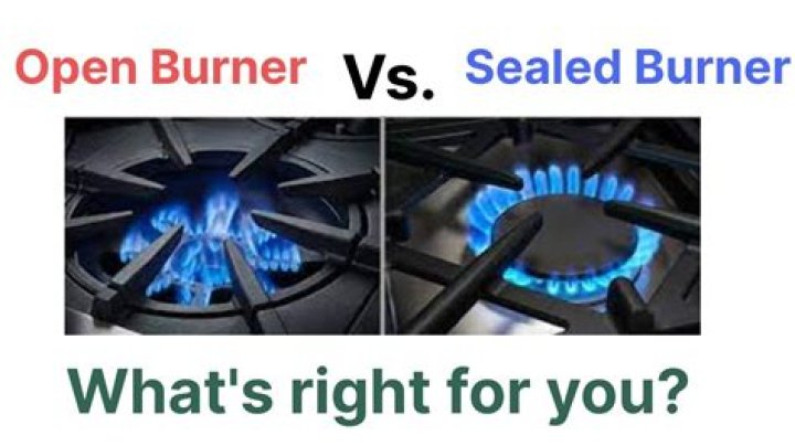 What is an open burner range