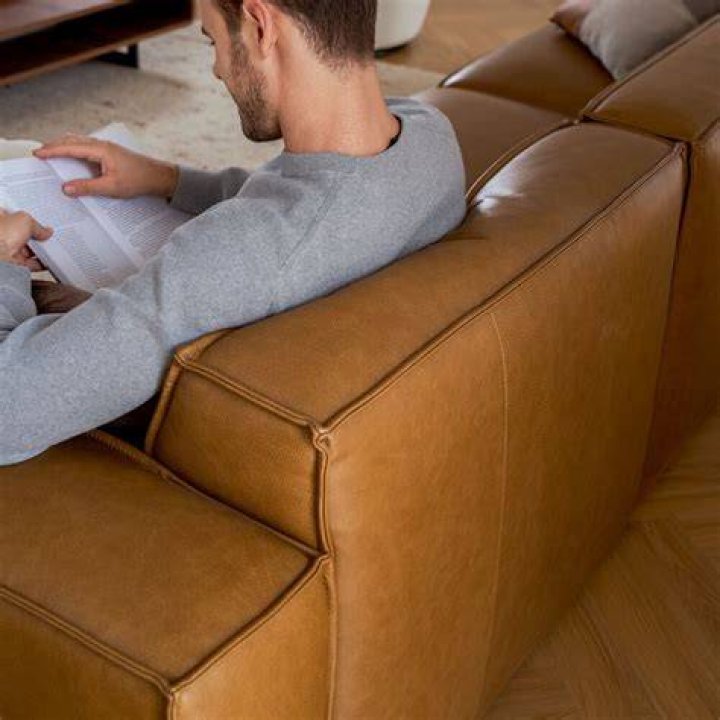 What is aniline leather sofa