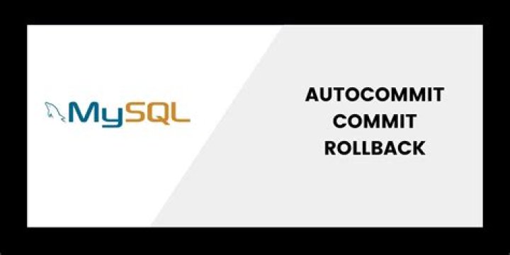 What is autocommit in MySQL
