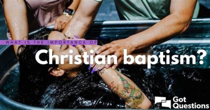 What is baptism short answer