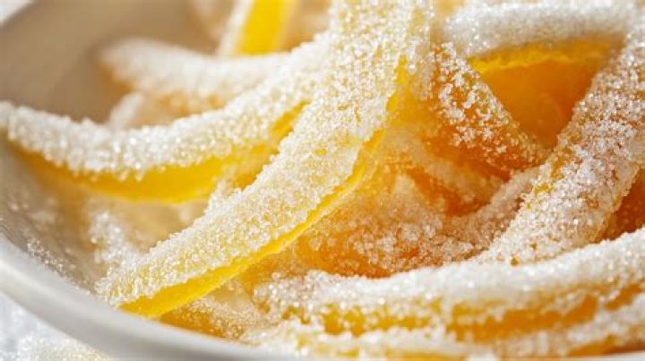 What is candied fruit citron