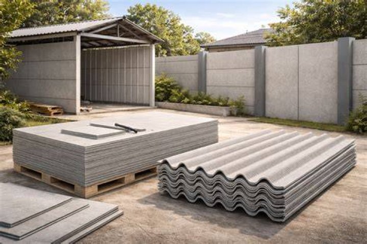 What is cement sheet made of
