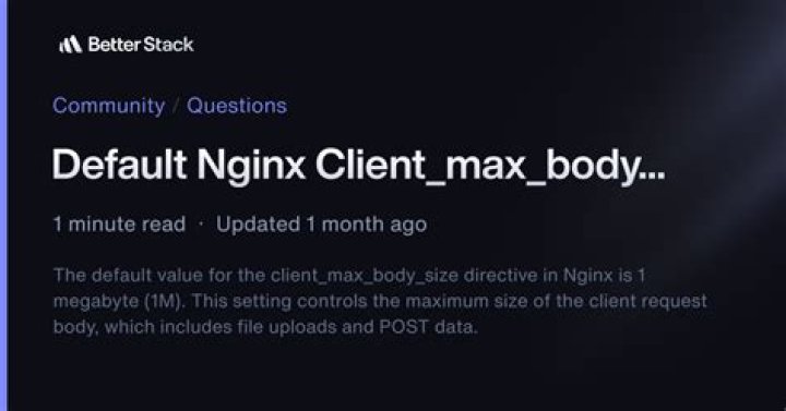 What is Client_max_body_size