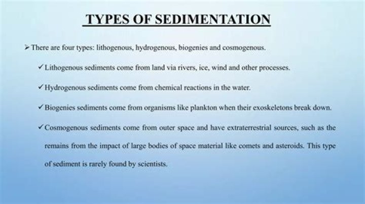 What is Cosmogenous sediment