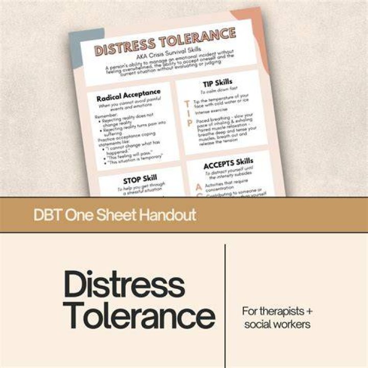 What is distressed tolerance