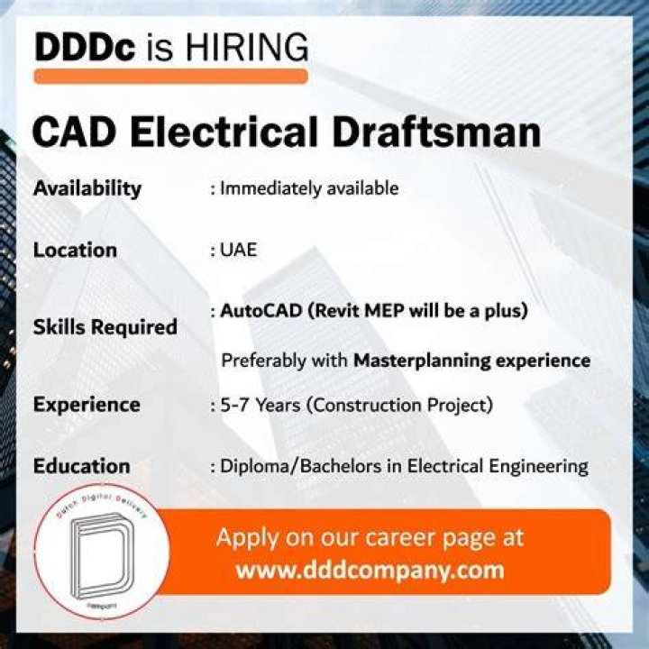 What is electrical draftsman