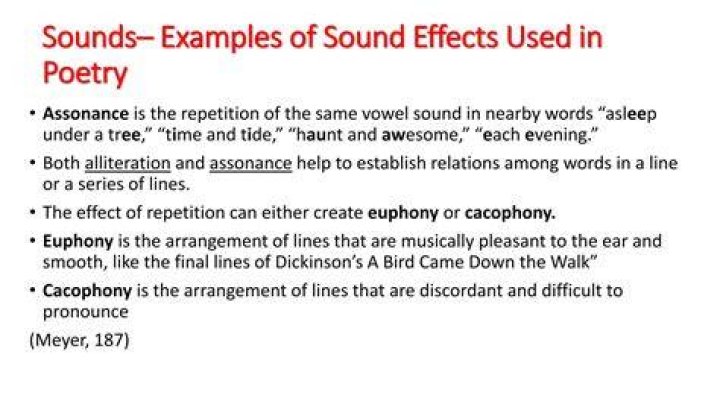 What is euphony and examples