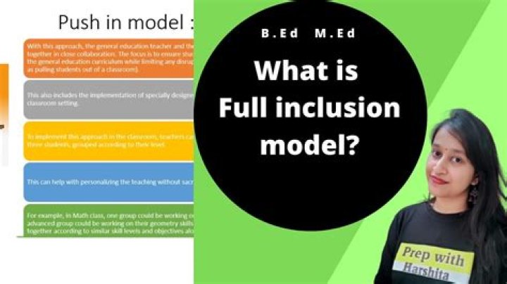 What is full inclusion model