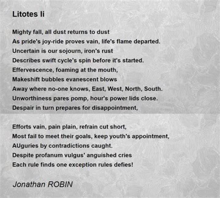 What is litotes and examples