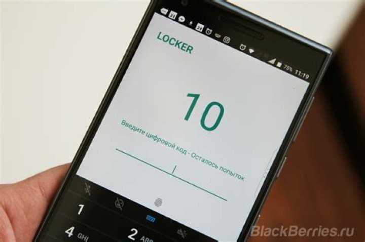 What is Locker on BlackBerry