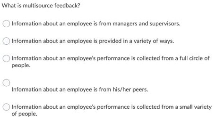 What is multisource feedback