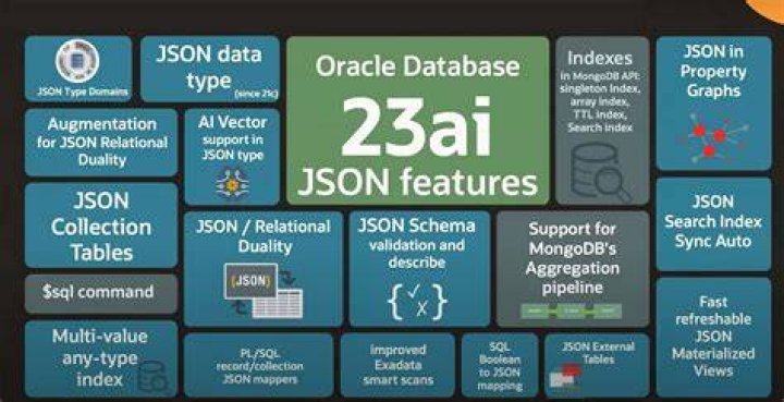 What is Oracle JSON database