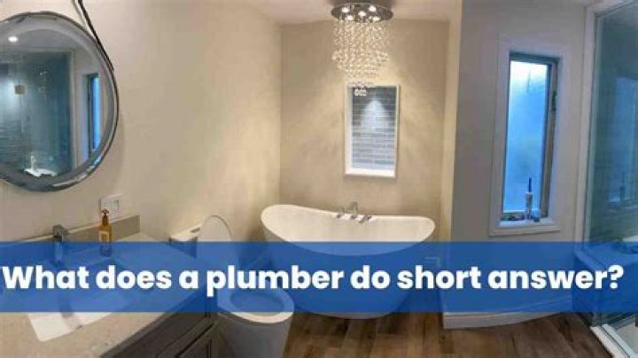 What is plumber short answer