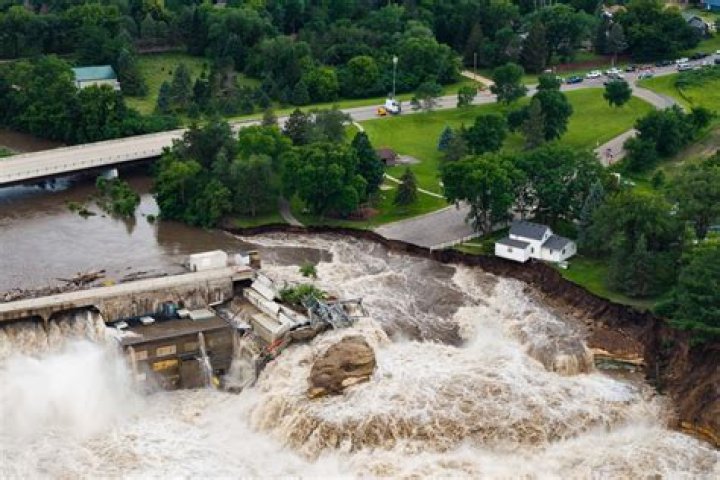 What is slow-onset flooding