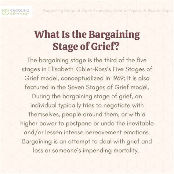 What is the bargaining stage