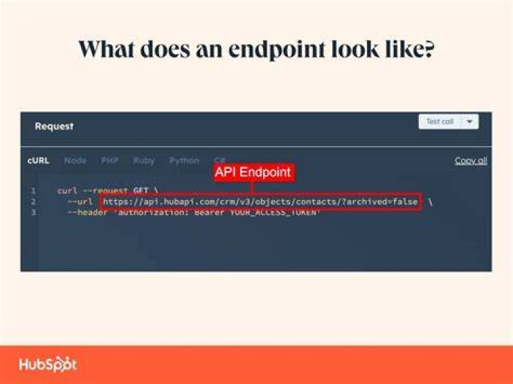 What is the endpoint for API