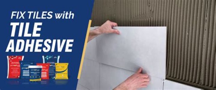 What is thin bed tile adhesive