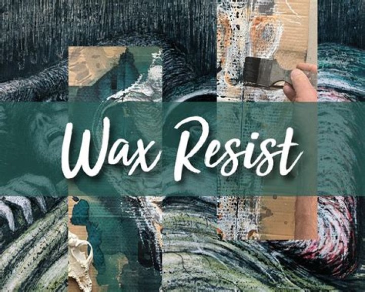 What is wax resist technique
