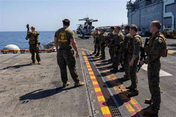 What machines do Marines use