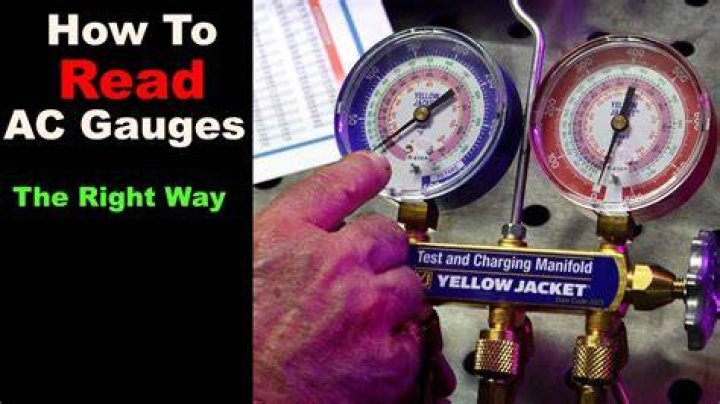 What should HVAC gauges read