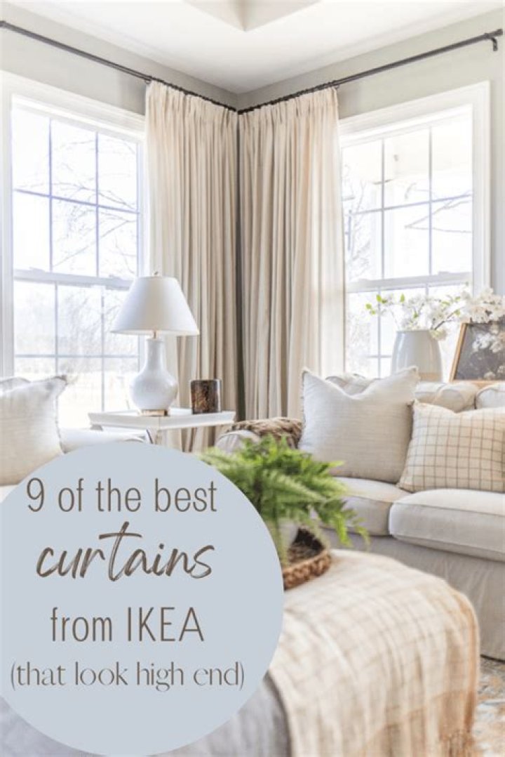 What size are Ikea curtains