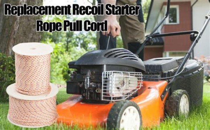 What size is mower pull rope