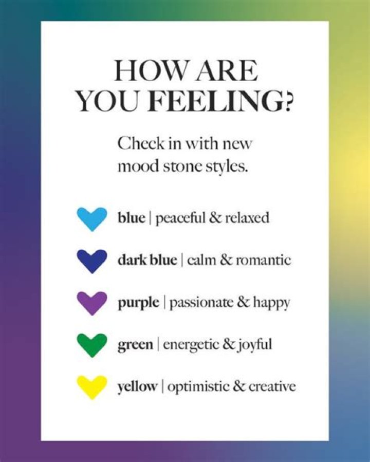 What Stone is in a mood ring