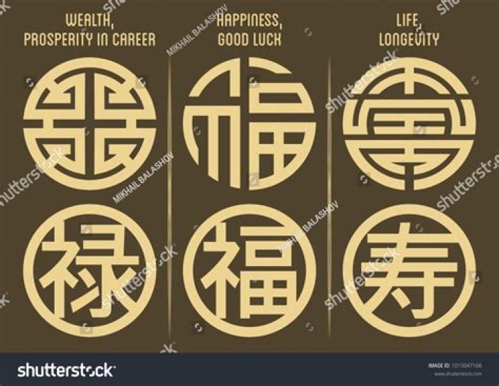 What symbol means prosperity