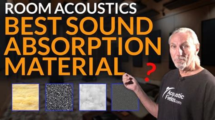 What things can absorb sound