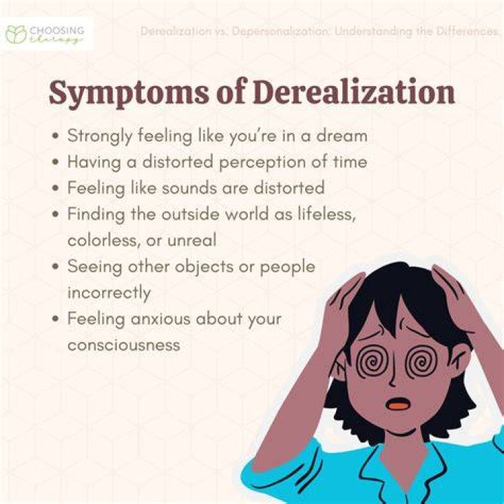 What triggers derealization