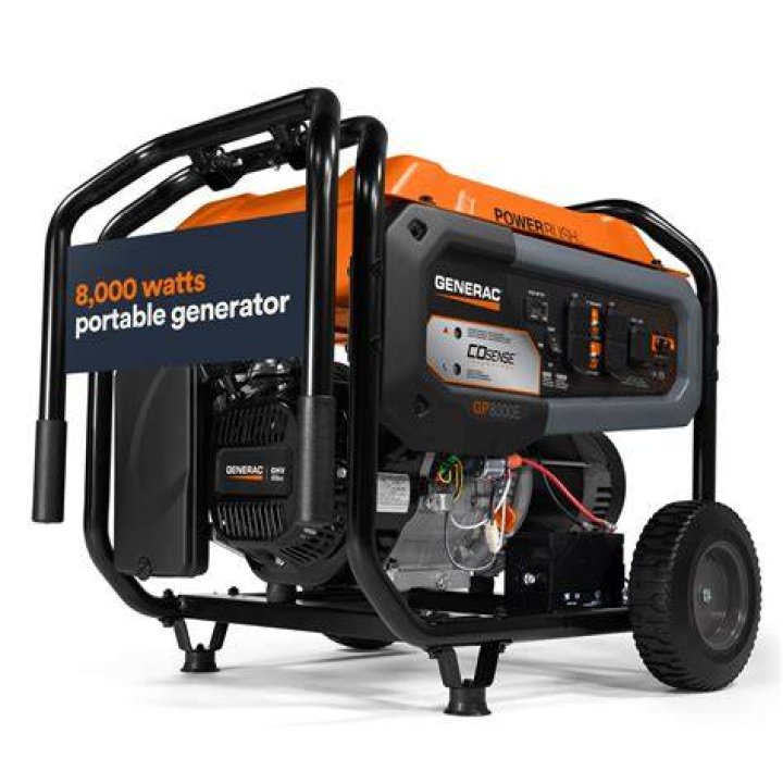 What will a Generac 5500 run