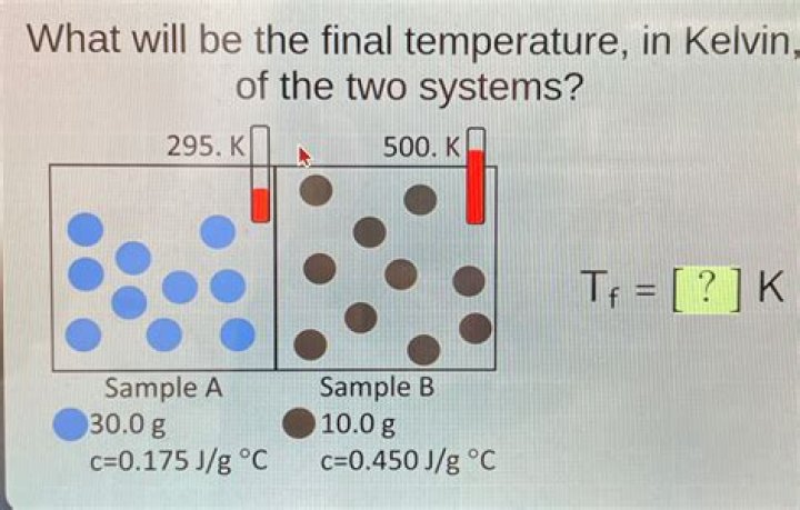 What will be the final temperature