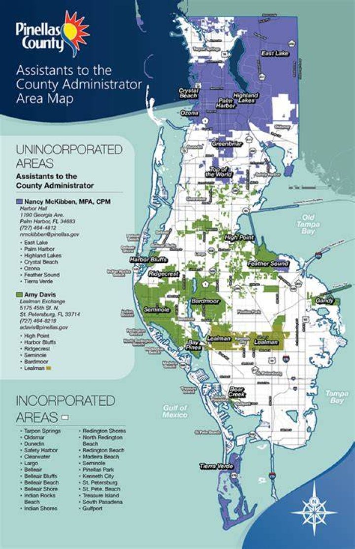 What zone is Pinellas County