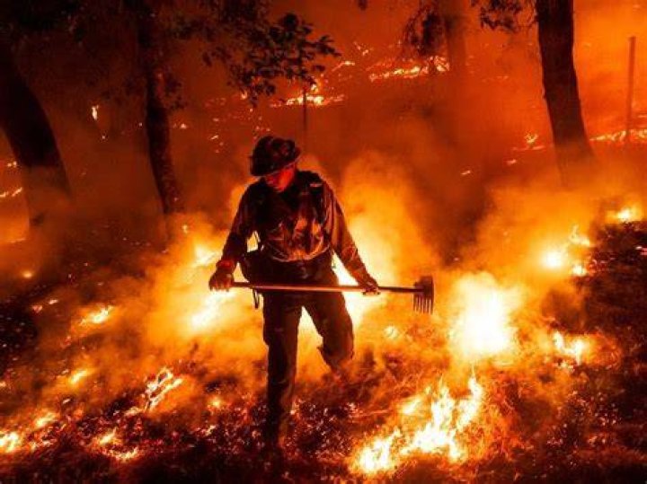 When did the Napa fire start