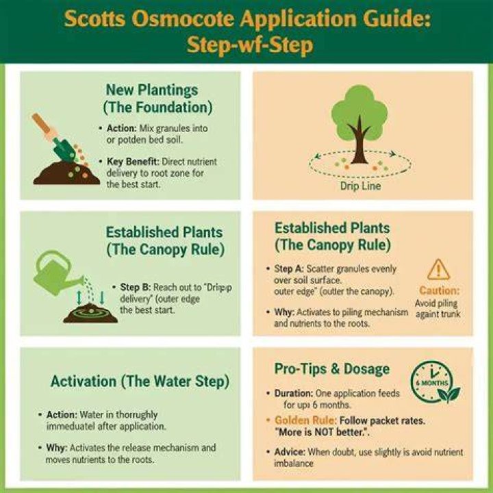 When should I apply Osmocote