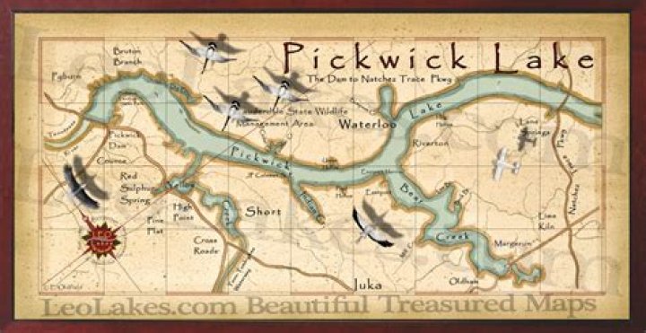 When was Pickwick Lake built
