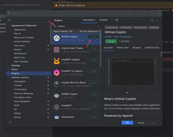 Where are projects on GitHub