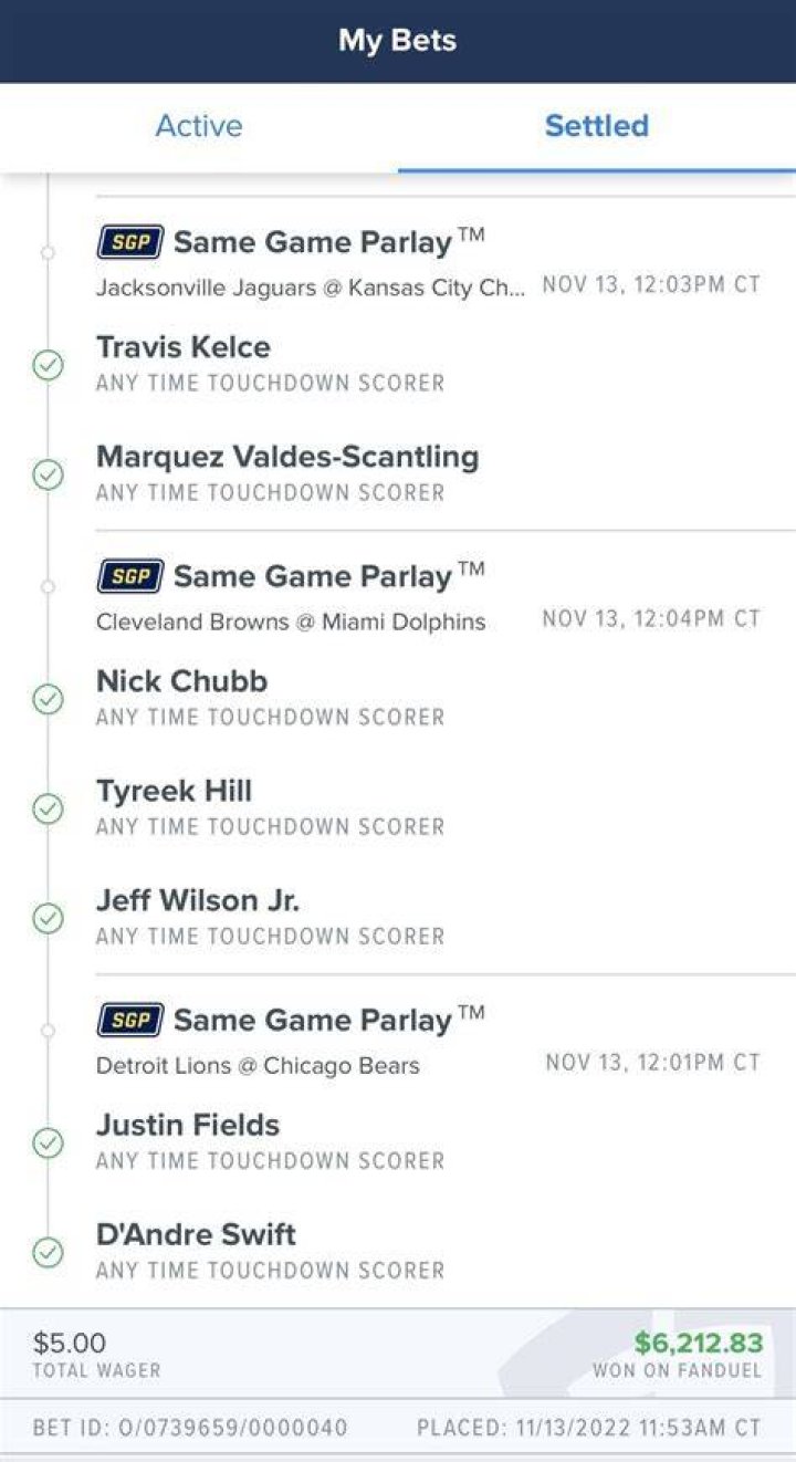 Where can I parlay prop bets