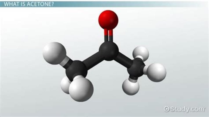 Where did acetone come from