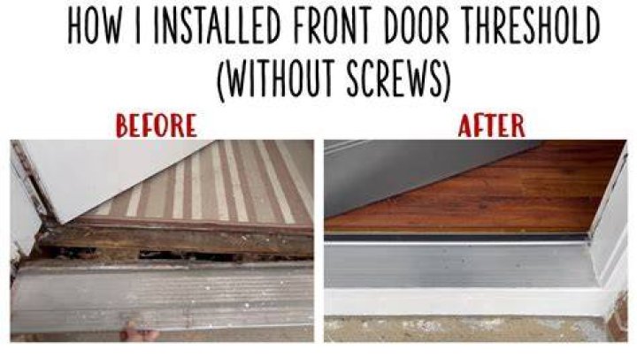 Where do you put a threshold