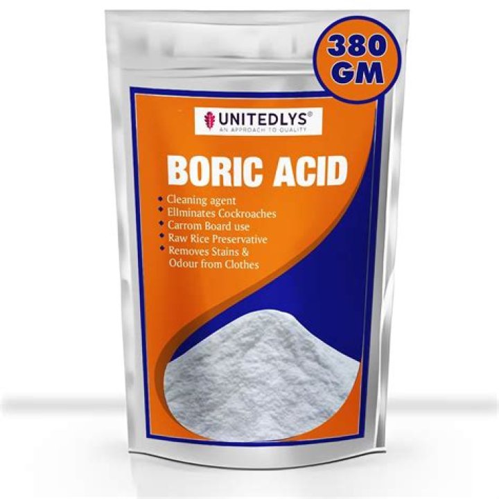 Where is boric acid located