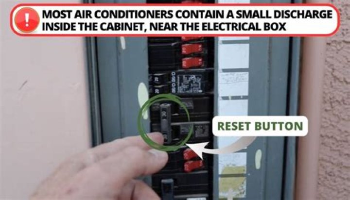 Where is the AC reset button
